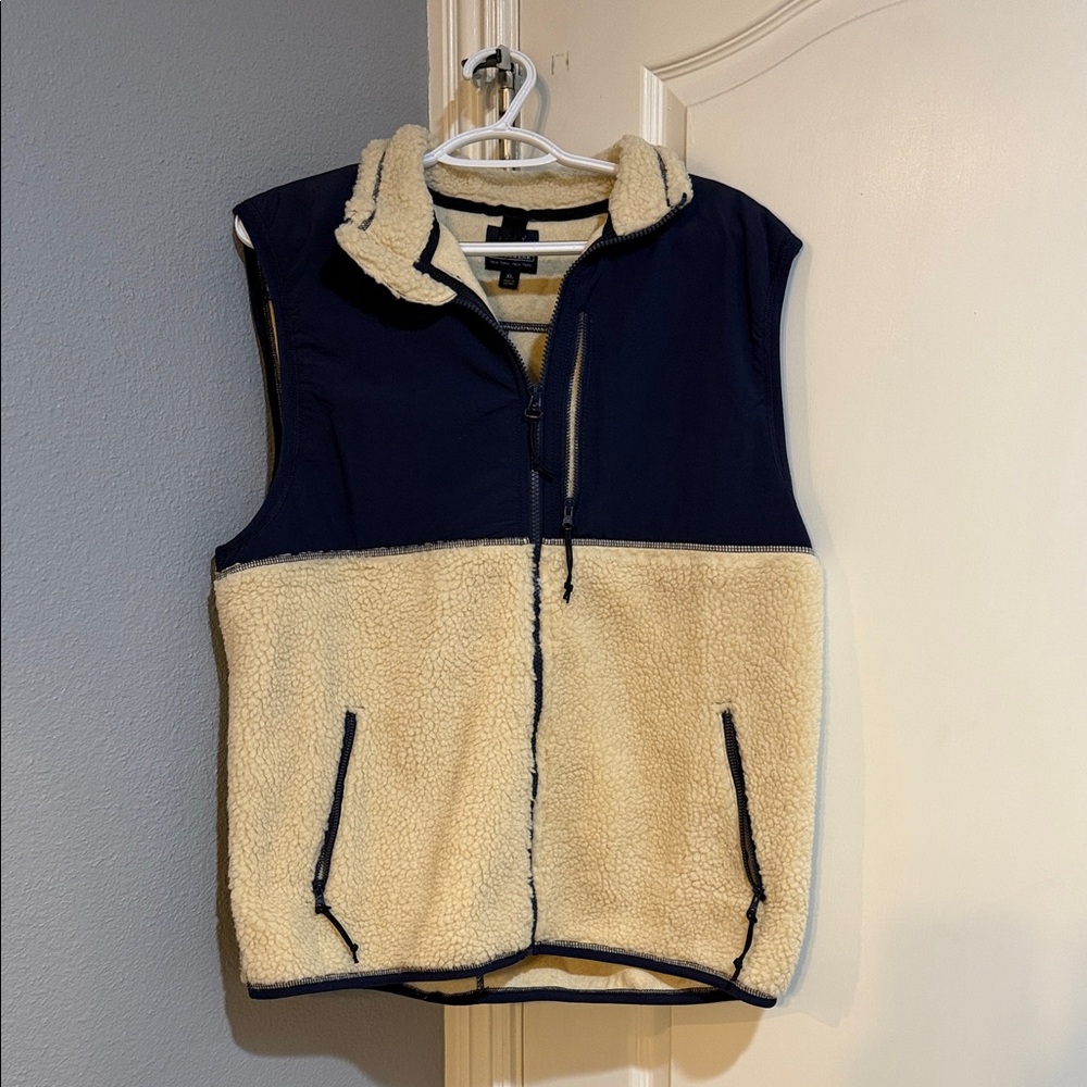 J. Crew Sherpa Vest